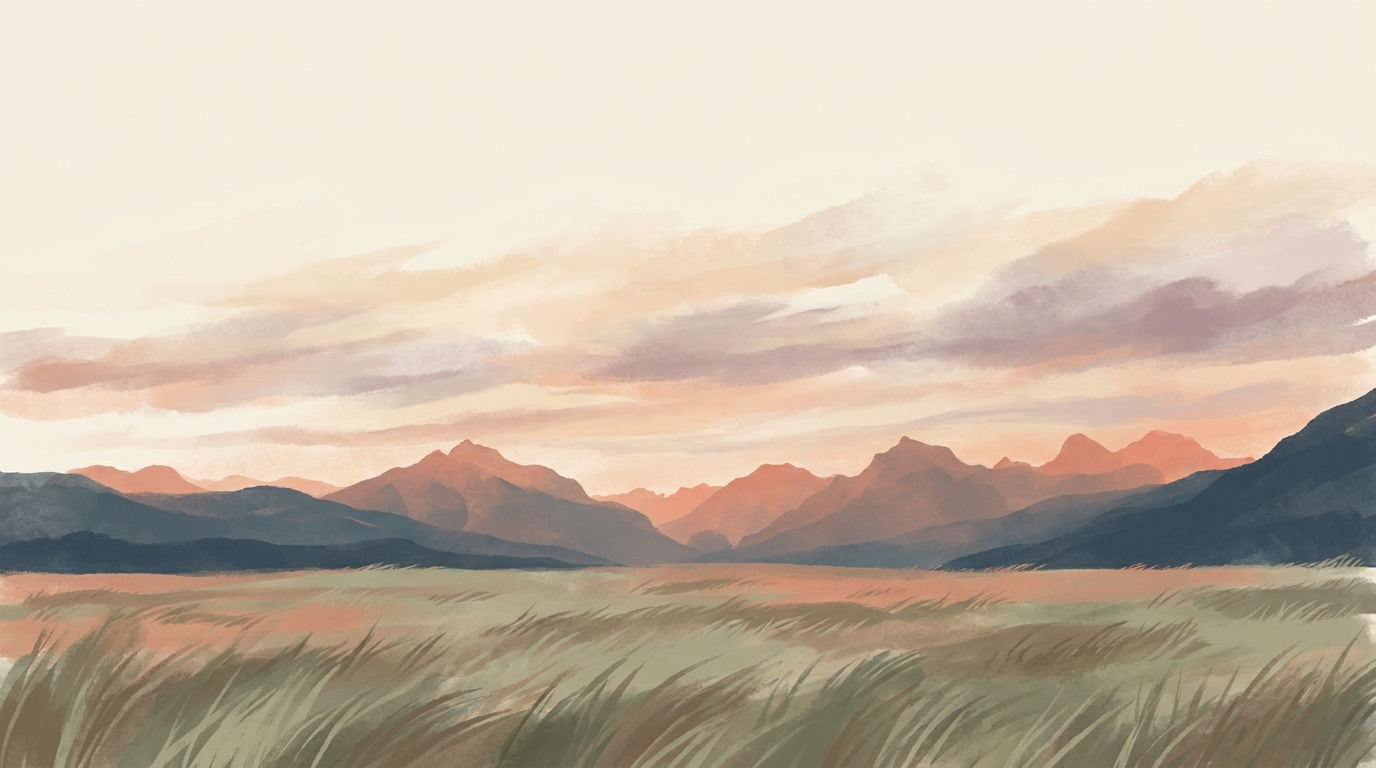 Big Sky country, Glacier on the horizon
